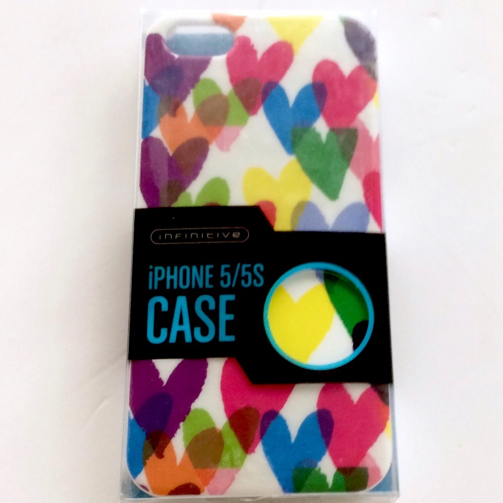 NEW iPhone SE / 5 / 5S Phone Case - HEARTS
